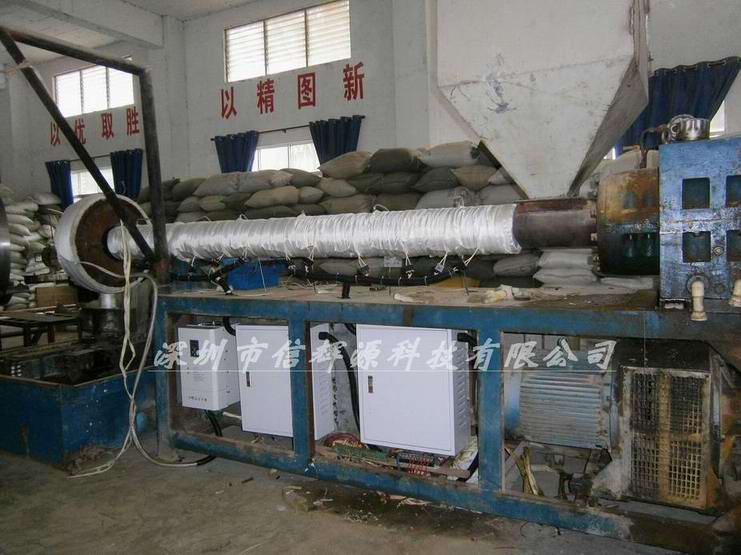 拉絲機電磁加熱節能改造圖片